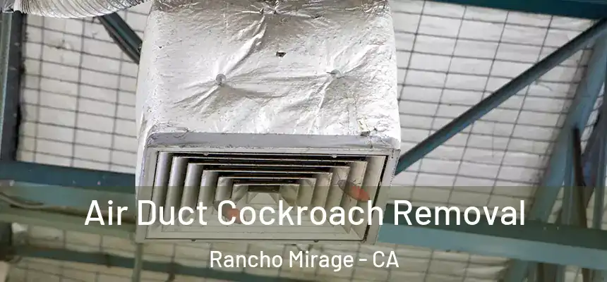  Air Duct Cockroach Removal Rancho Mirage - CA