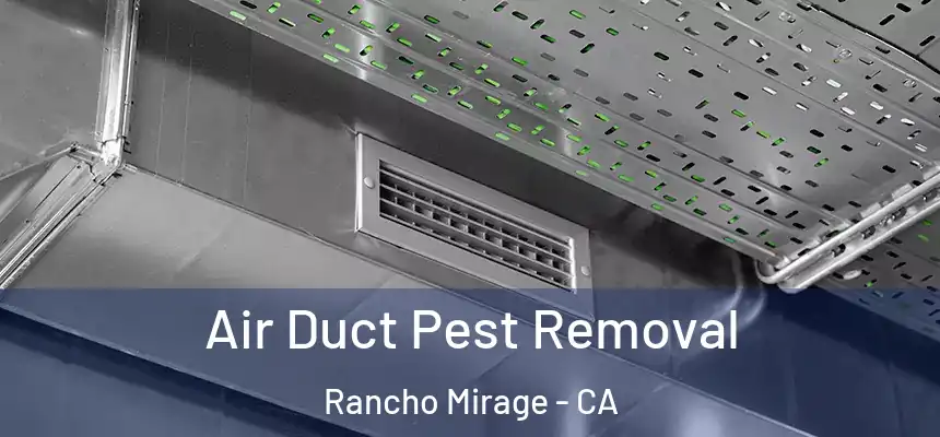 Air Duct Pest Removal Rancho Mirage - CA